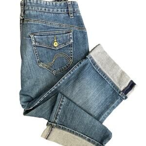 Route 66 Blue Cropped Jeans 11/12